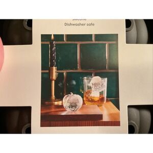 Threshold Pumpkin Flexible Silicone Ice Cube Mold‎ Black 3D Pumpkin Shaped